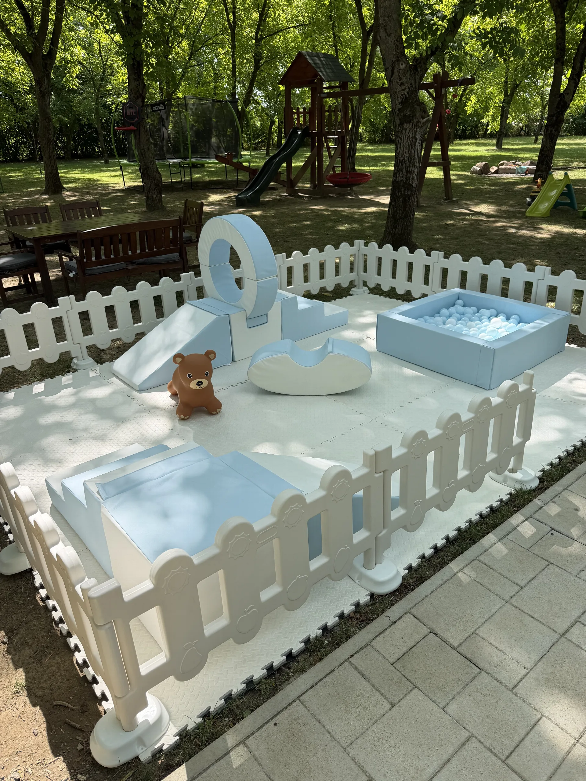 Plavi soft play