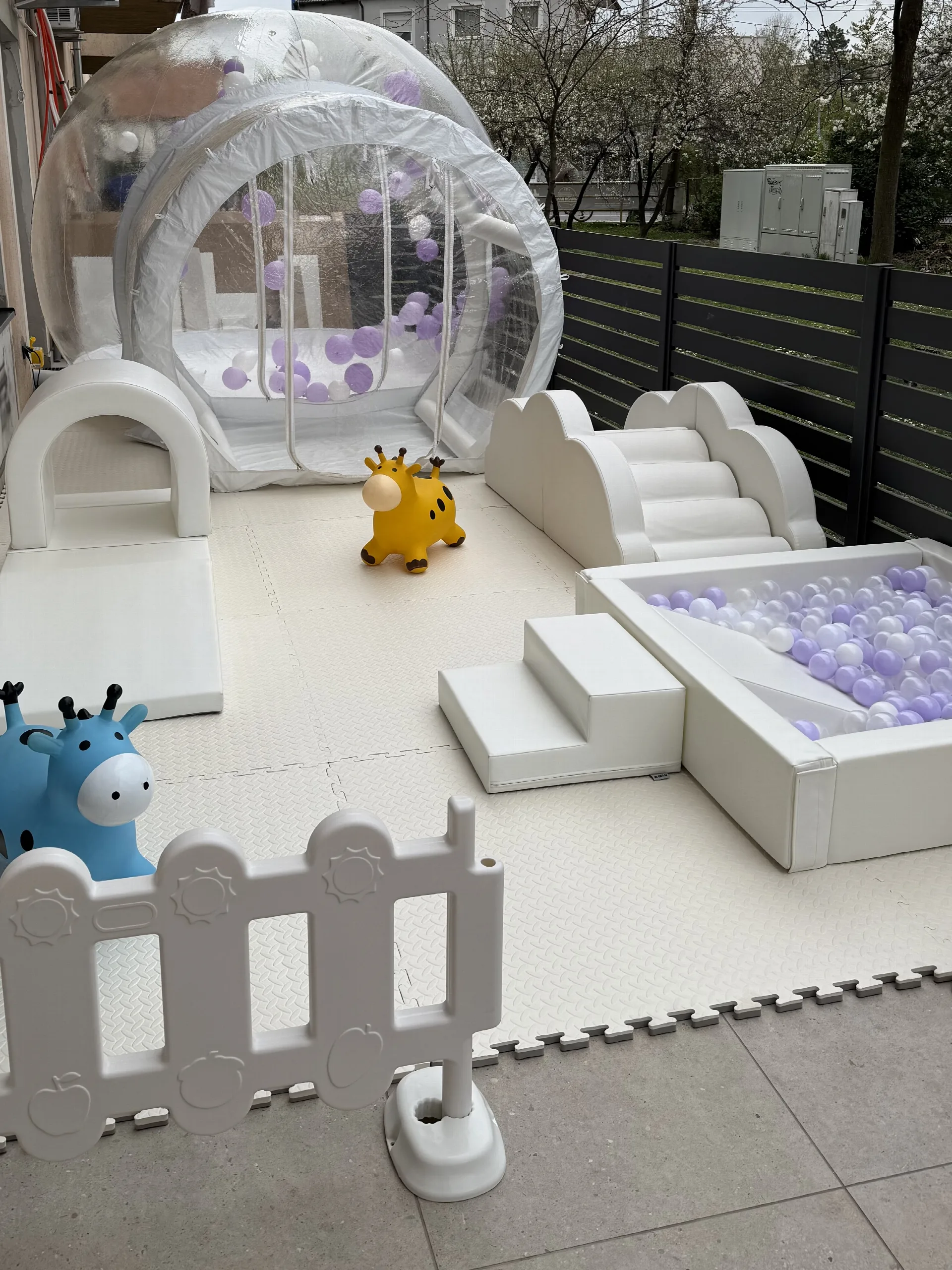 Paket 3: soft play i Bubble House
